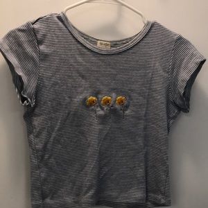 brandy melville cropped shirt